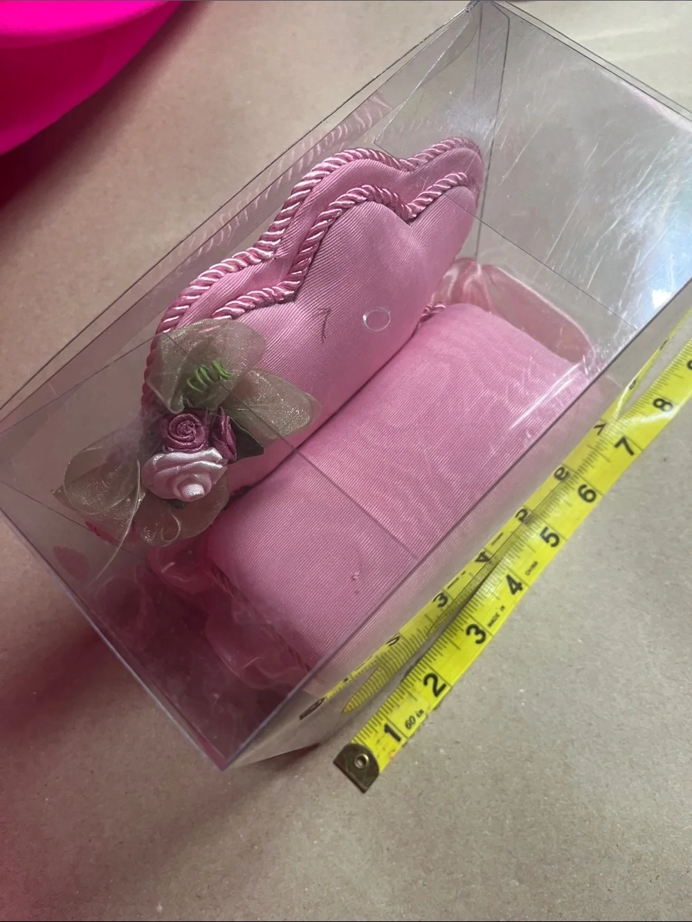 Collectible Cushions by Drilz — Pink Heart Pin Cushion Set